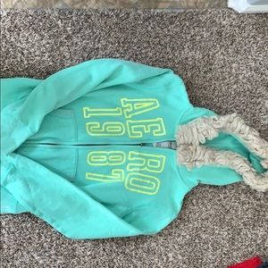 Teal kids sweater